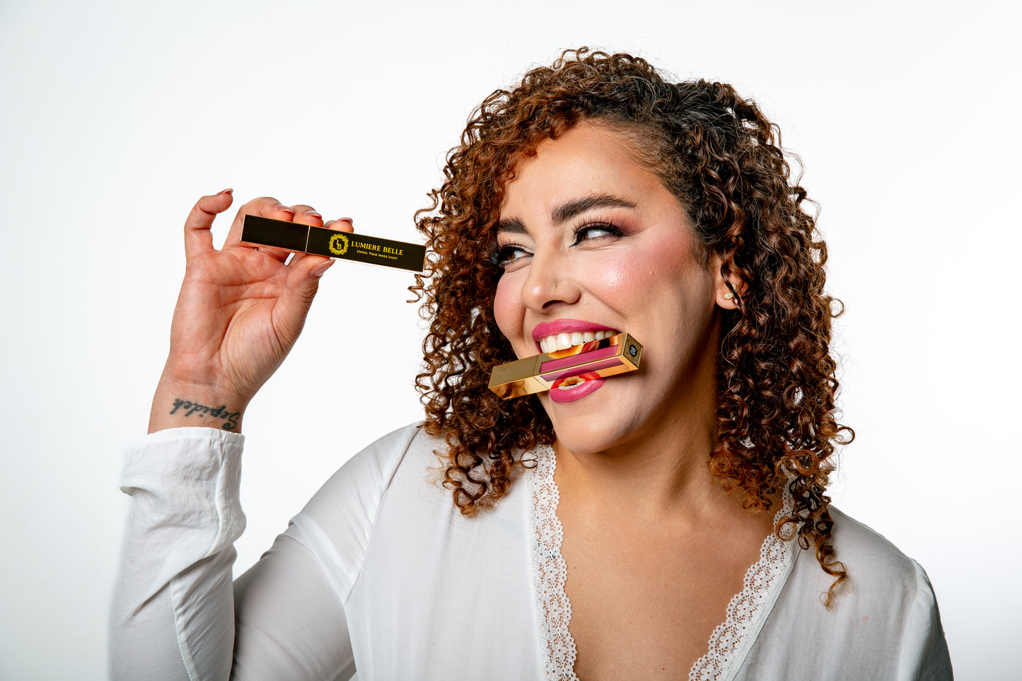 Lumiere Belle Lip Stain veodors square luxury lip gloss